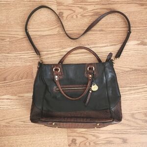 EUC Vintage Brahmin Leather Handbag